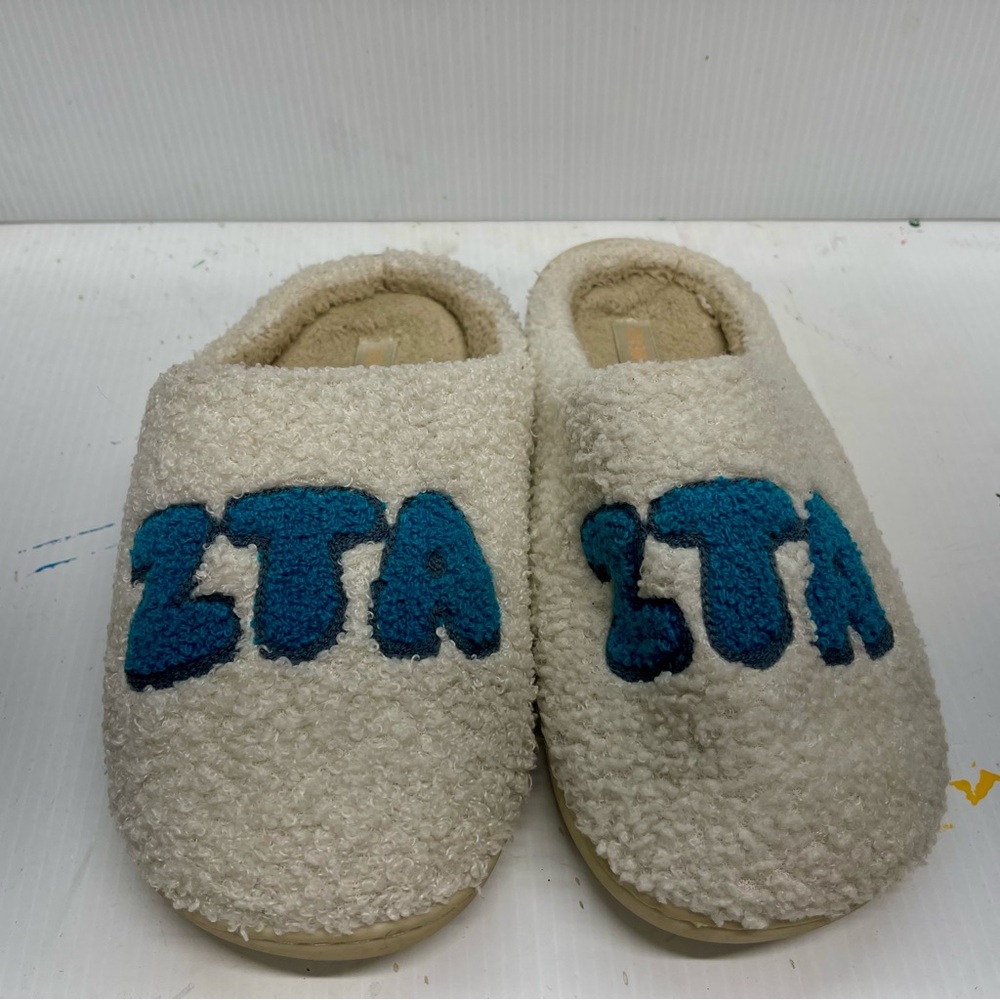 Old Slippers Worn Size 12